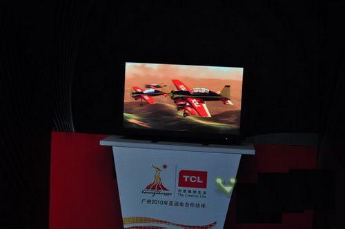 TCL 3D電視閃亮CEF，3D電視在2010真的“火”了