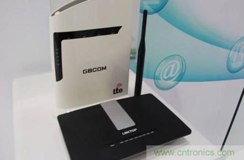 圖4：基于聯(lián)芯科技4模11頻基帶芯片 LC1761的TD-LTE CPE。