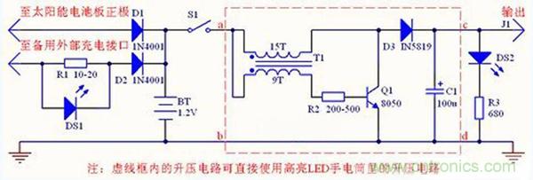 微型太陽能供電板DIY，給手電筒收音機(jī)供電