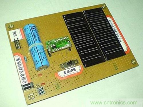微型太陽能供電板DIY，給手電筒收音機(jī)供電