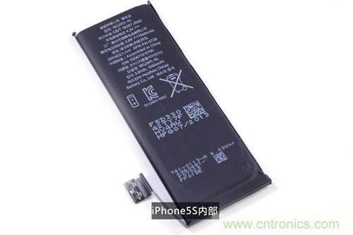 土豪金iPhone 5S拆解：內(nèi)部結(jié)構(gòu)升級，維修難度增加