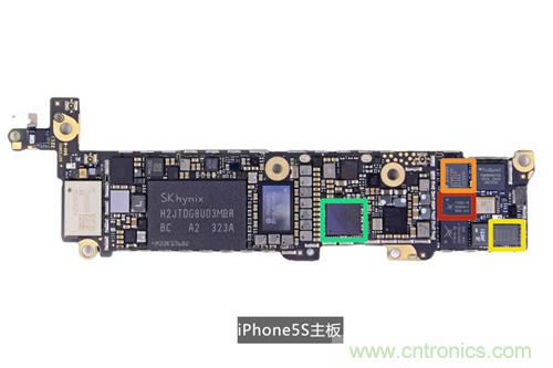 土豪金iPhone 5S拆解：內(nèi)部結(jié)構(gòu)升級，維修難度增加