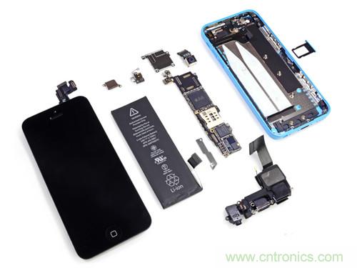 內部能否出“彩”？“五彩機身”iPhone 5C拆解揭秘