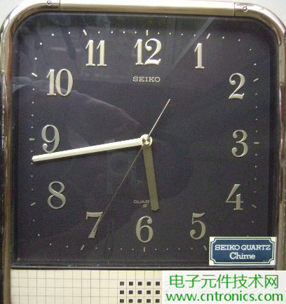 拆個(gè)老古董，日本精工石英電子掛鐘拆解