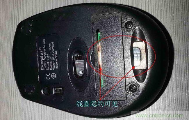 廢物利用，改裝Qi無線充電鼠標(biāo)