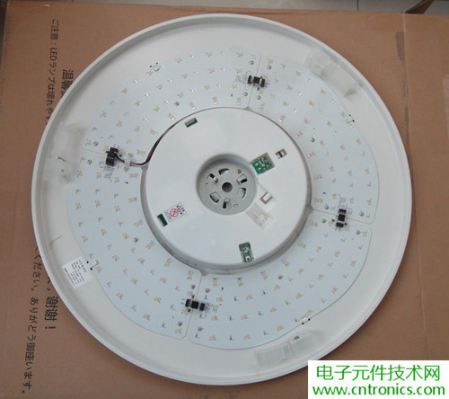 高端大氣上檔次！智能遙控調(diào)光LED吸頂燈拆解