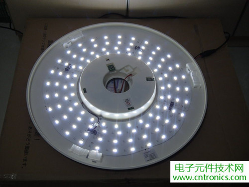 高端大氣上檔次！智能遙控調(diào)光LED吸頂燈拆解