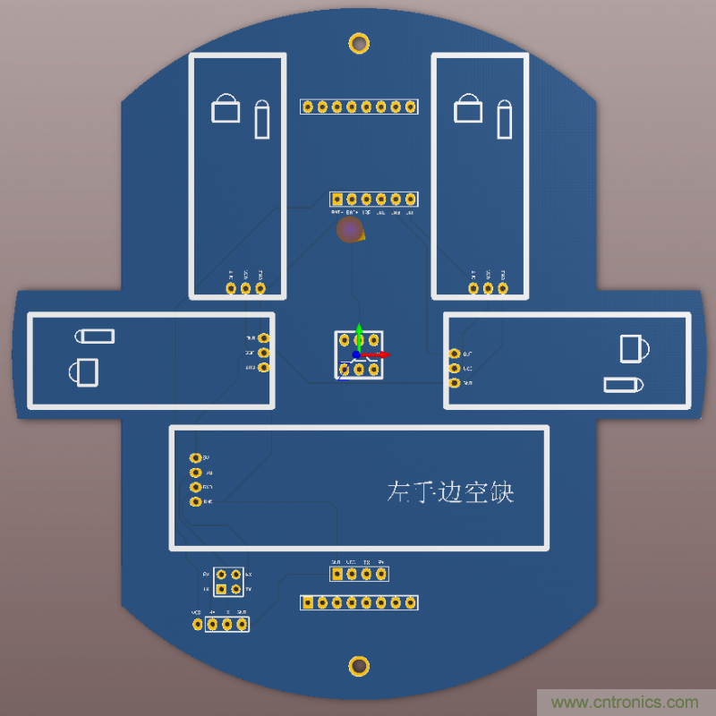 牛人力作！PCB版藍(lán)牙智能小車DIY