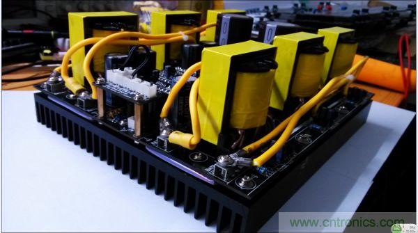 網(wǎng)友賀歲巨獻！自制5KW-DCDC前級升壓模塊