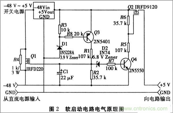 抑制開關電源浪涌，且看軟啟動電路顯神通！