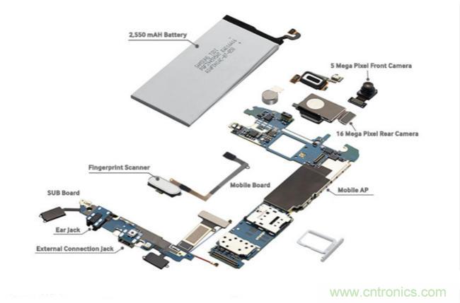 拆解三星Galaxy S6/S6 Edge，網(wǎng)友大呼“有料”！