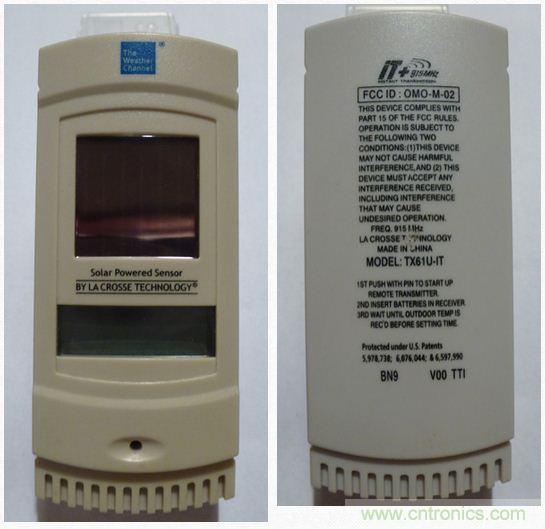 圖1：拆解前TX61U-IT的正面和背面圖片。