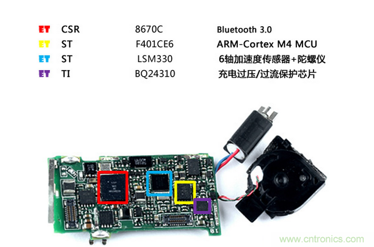 華為智能手環(huán)TalkBand B2拆解分析，時尚，輕便，觀感極好！