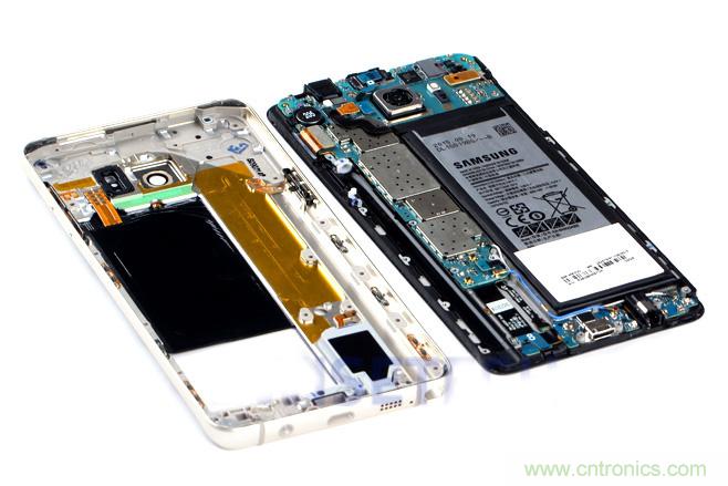 Galaxy Note5拆解，與S系列差距日漸模糊
