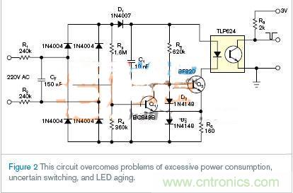 新一代LED光耦電路設(shè)計(jì)，改進(jìn)老化和能耗