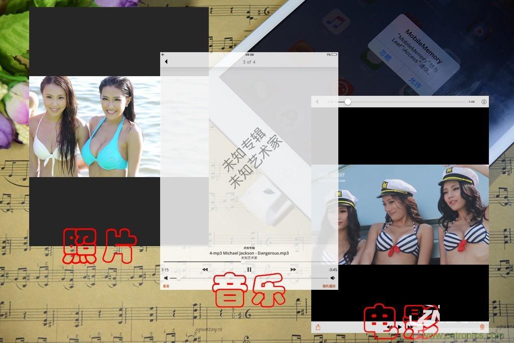 不越獄，就能隨意給iPad增容的影音娛樂利器