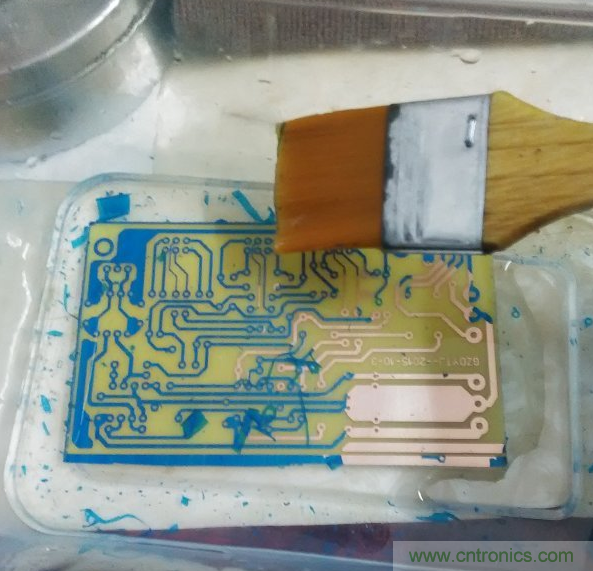 嘗試了四次PCB制作， 最后一發(fā)算是成功了