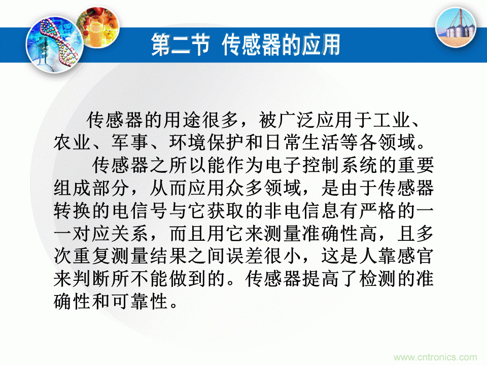 32張PPT簡(jiǎn)述傳感器的7大應(yīng)用！