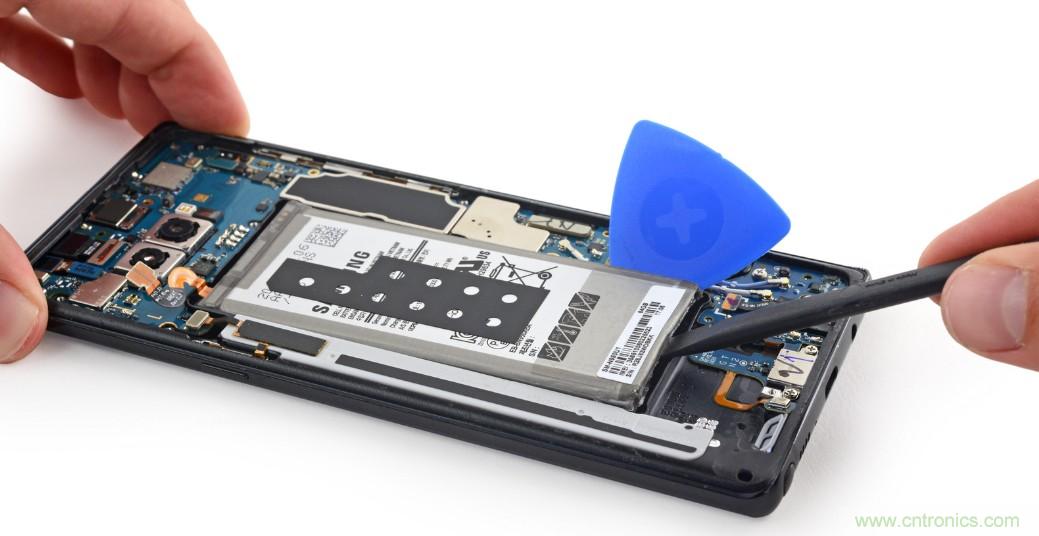三星Note 8拆解，模塊化+分離式設(shè)計成趨勢？