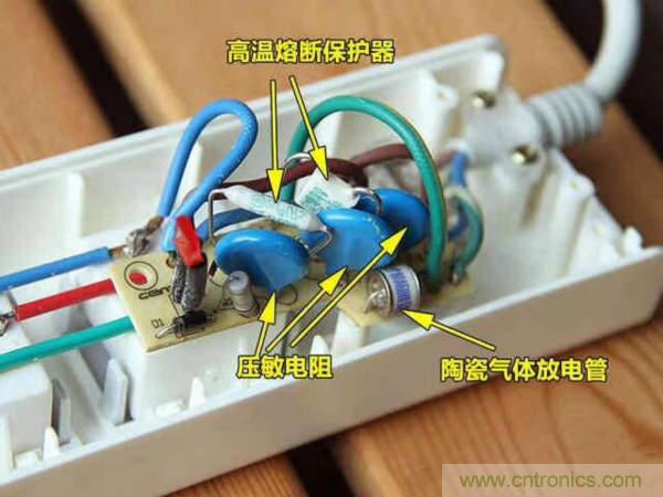 電源插座如何防雷？巧用壓敏電阻&陶瓷氣體放電管