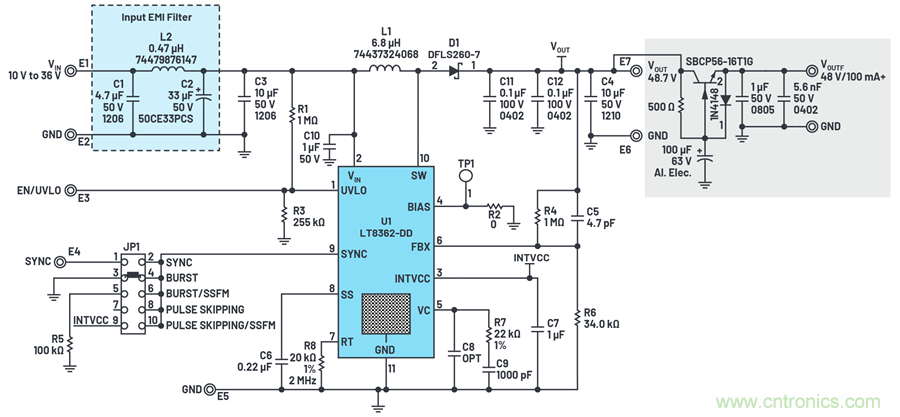 讓我們做一個超低噪聲、48 V、幻像麥克風(fēng)電源怎么樣？
