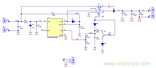 寬輸入電壓、高效率、5V&250mA輸出反激變流器設(shè)計(jì)