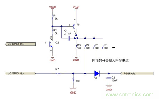 多開關(guān)檢測(cè)接口：為實(shí)現(xiàn)更小型、更高效設(shè)計(jì)集成化功能