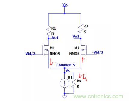 關(guān)于差分輸入電路和共模信號，差模信號關(guān)系的理解