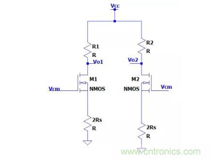 關(guān)于差分輸入電路和共模信號，差模信號關(guān)系的理解