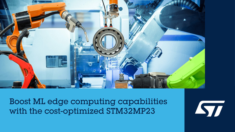 ST 推出 STM32MP23高性價比MPU，搭載兩個Arm Cortex-A35處理器核心