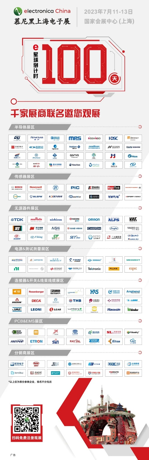 觀眾預登記開啟！千家展商聯(lián)名邀您共聚2023慕尼黑上海電子展
