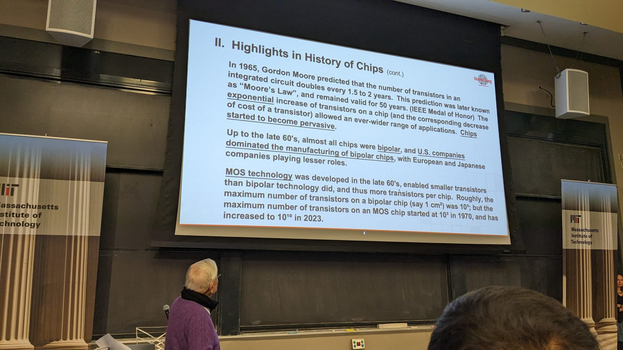 張忠謀麻省理工最新演講:人才與經(jīng)濟(jì)是臺積電的成功因素 張忠謀麻省理工最新演講:人才與經(jīng)濟(jì)是臺積電的成功因素