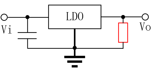 LDO輸出為什么并聯(lián)接地電阻？